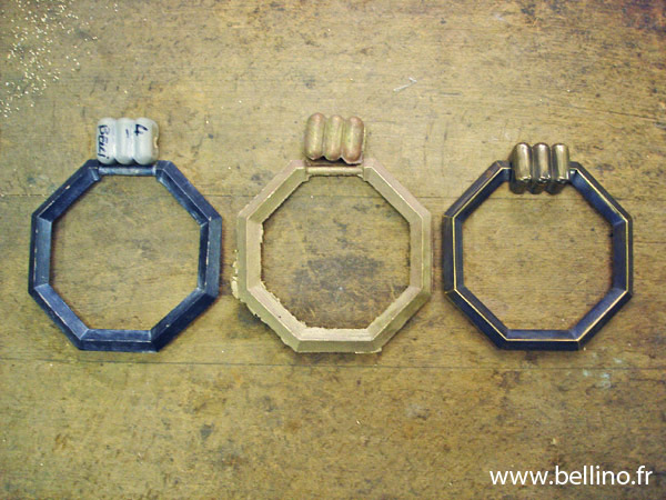 Fabrication d'une poignée Art Déco